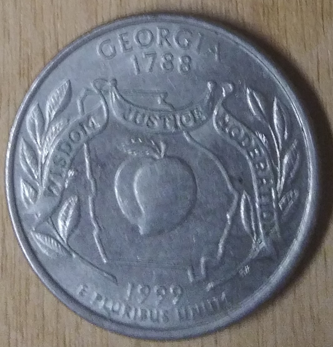 Hello-Everyone,-1964,-Copper-Spotted-1974,-1999-Georgia-Quarter?