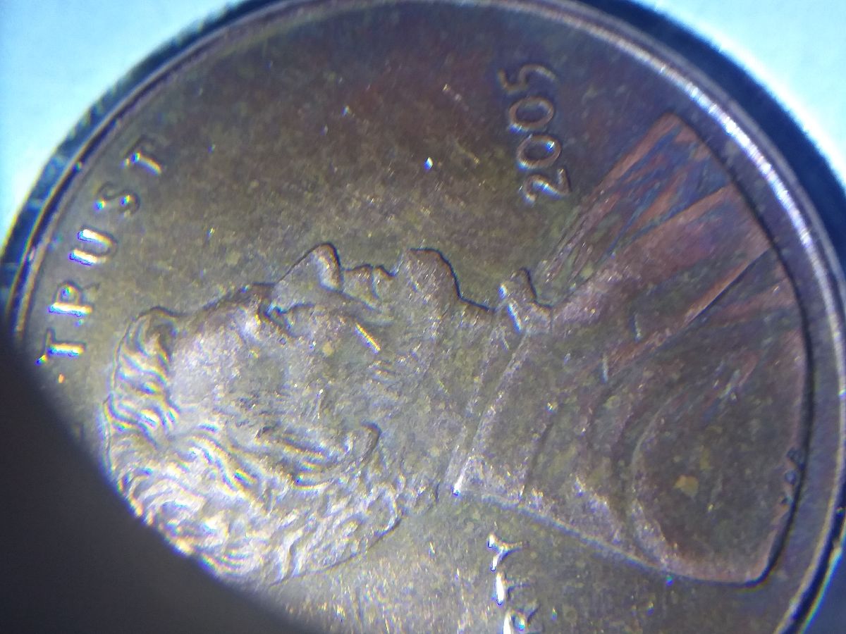 Toned-Or-Treeated..very-Nice-Struck-2005-P-Lincoln--Great-Sharp-Details..op