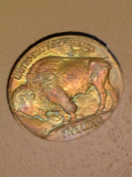 1913-Buffalo-Nickel-Type-1---Great-Toning