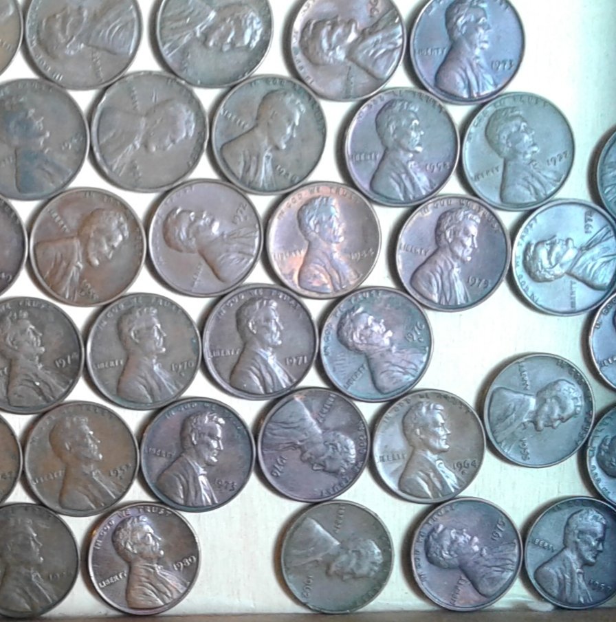 Lincoln-Cents-Wondering-If-These-Are-Worth-Anything-With-All-The-Pretty-Colors