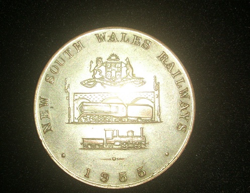 NSW-Railways-1955-Commemorative-Coin,-What-Is-It-?