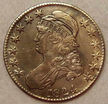 1824-Bust-Half