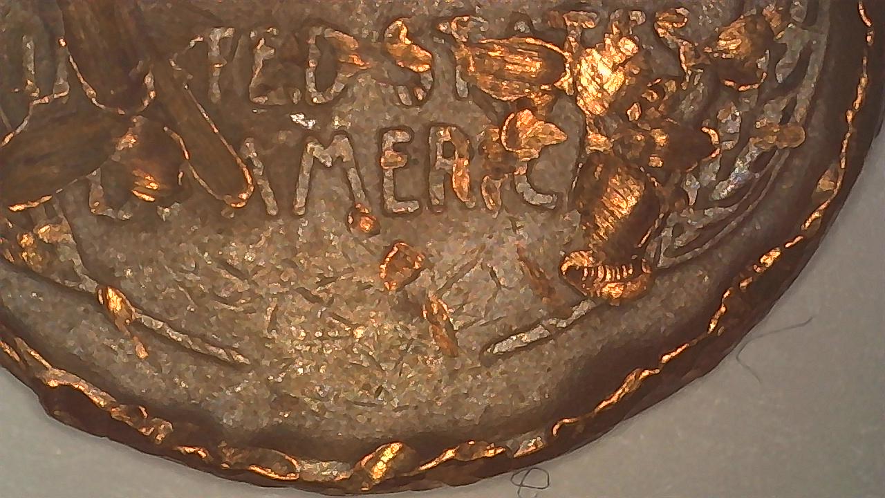1946-Wheat-Cent-Distressed.--What-The-Heck?-Please-Help