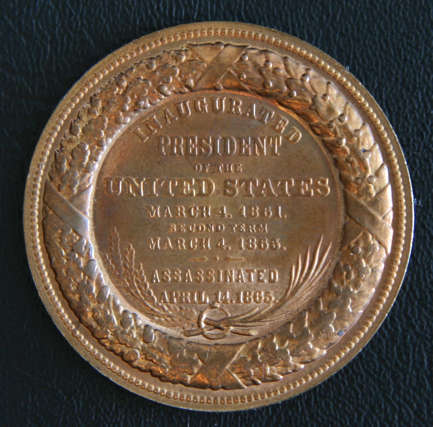 Abe-Lincoln-Token;-Can't-Remember-How/When-I-Came-By-It....