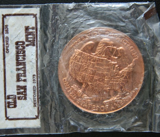 Abe-Lincoln-Token;-Can't-Remember-How/When-I-Came-By-It....