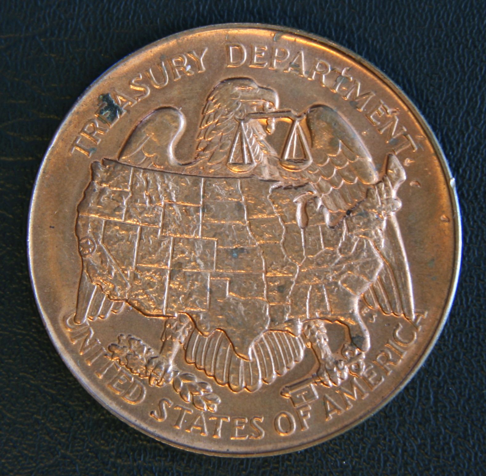 Abe-Lincoln-Token;-Can't-Remember-How/When-I-Came-By-It....