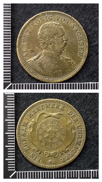 Albert-K�nig-Von-Sachsen-Coin-/-Token