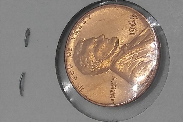 1965-1-Lincoln-Memorial-Cent-With-No-E-On-Reverse
