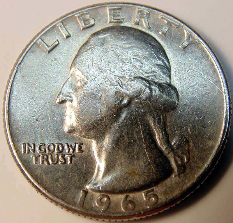 1965-Quarter-With--Crescent-Under-Wing.