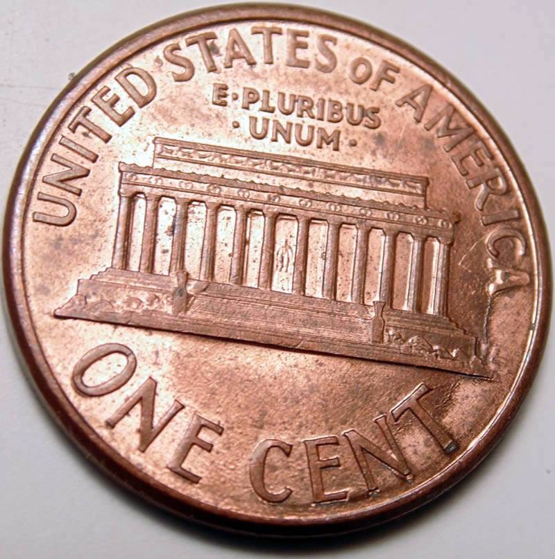 1990-Penny-With-Die-Crack-Through-Designers-Mark,-Maybe!