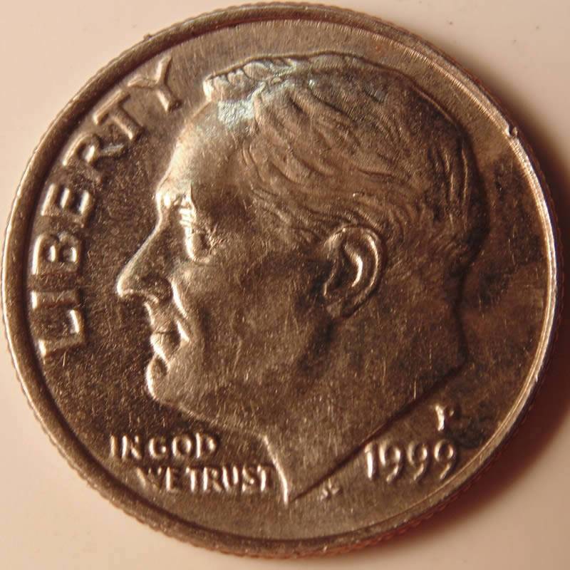 1999-Dime-With-Obverse-And-Reverse-Questions.