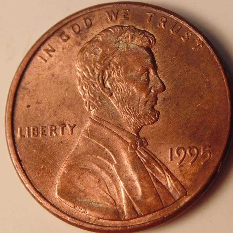 1992-And-1995-Pennies-With-Lines.