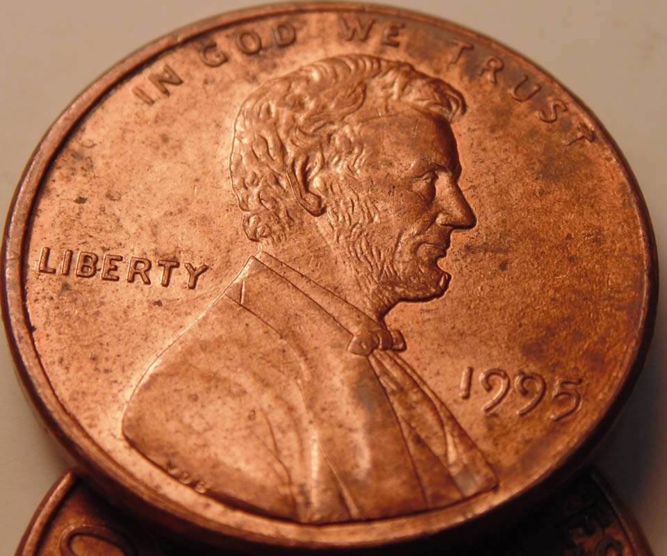 1992-And-1995-Pennies-With-Lines.