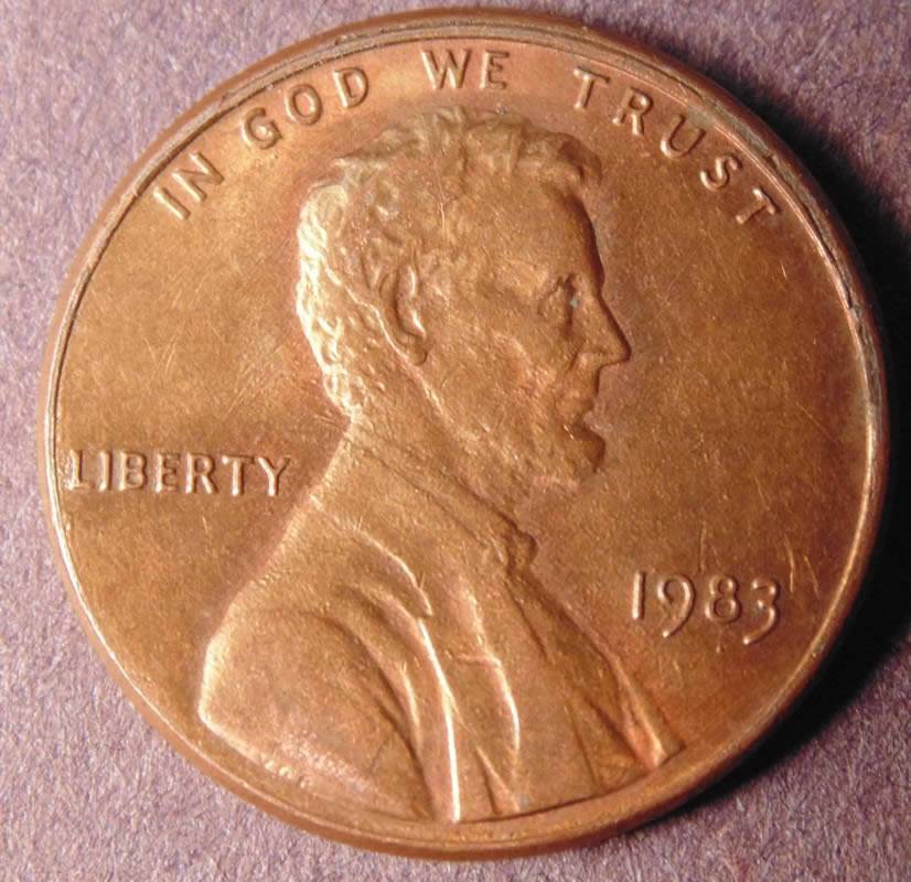 1983-Penny-With-A-Few-Things!