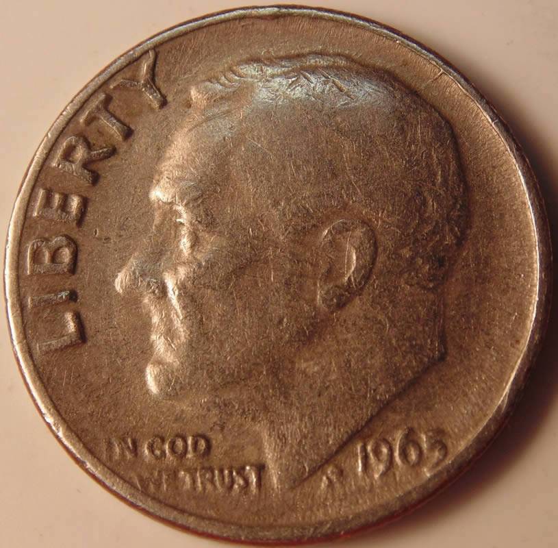 1965-Dime-Die-Clash,-And-A-Small-Spike-Head!
