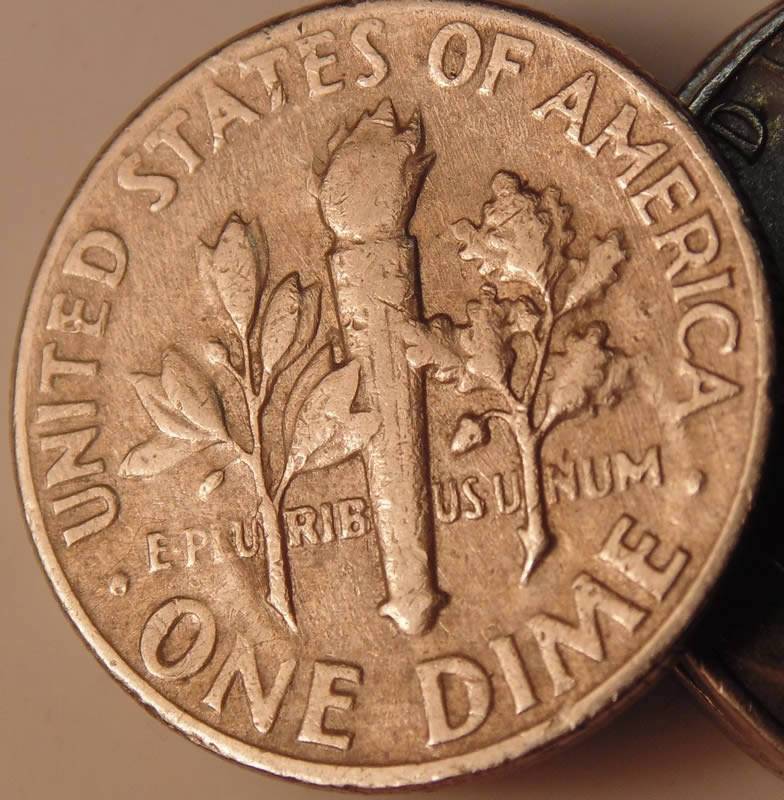 1965-Dime-Die-Clash,-And-A-Small-Spike-Head!