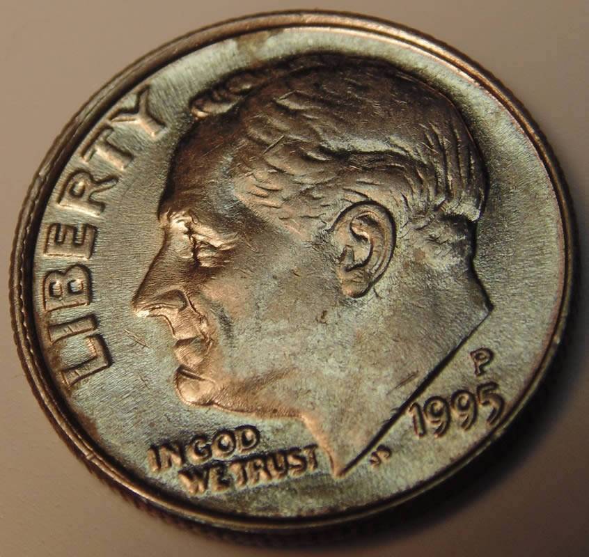 1995-P-Dime,-Die-Chips-And-Inner-Reeded-Rim?