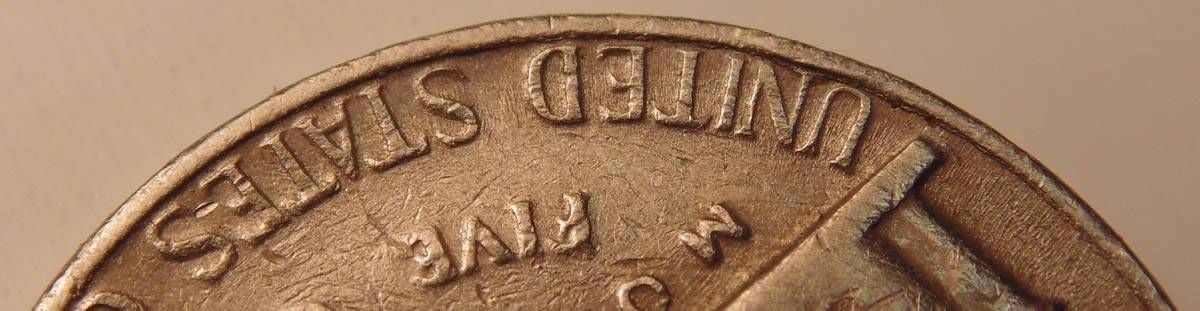 Connected-Letters-1964-Jefferson-Nickel!