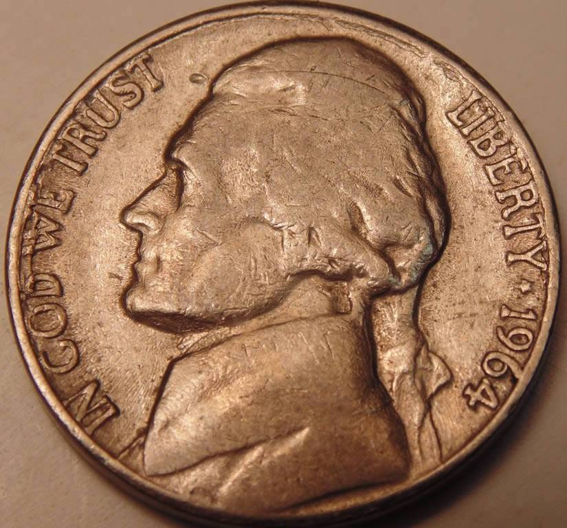 1964-D-Issue-Around-The-Rim!
