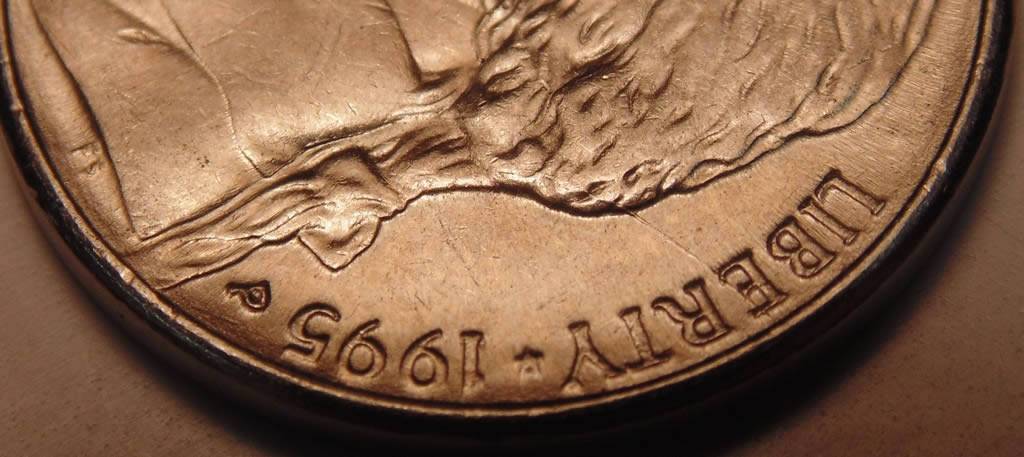1995-P-Nickel-Spike-Head!
