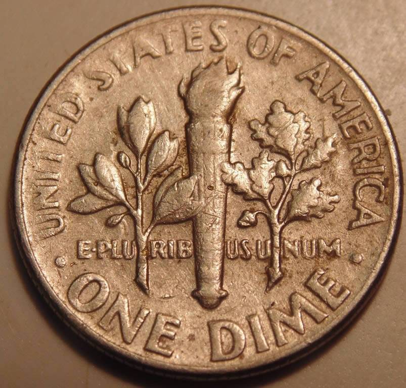 1966-Dime-Greaser-Or-Heavily-Worn?