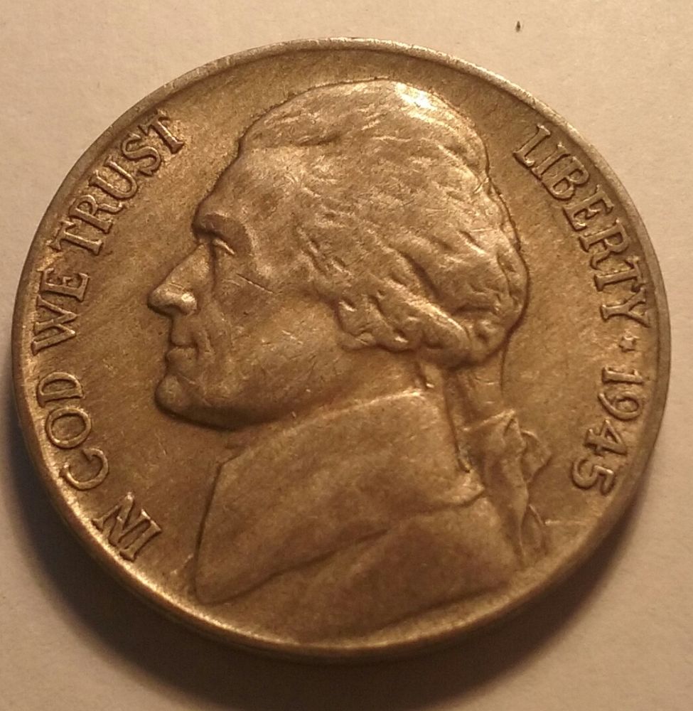 1945-P-Jefferson-Nickel-PMD-Under-Right-Corner-Of-Building?
