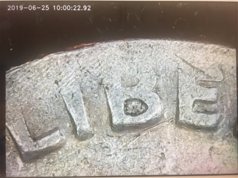 1976-P-Roosevelt-Dime-Wrong-Planchet-Or-Foreign-Object-On-Die?