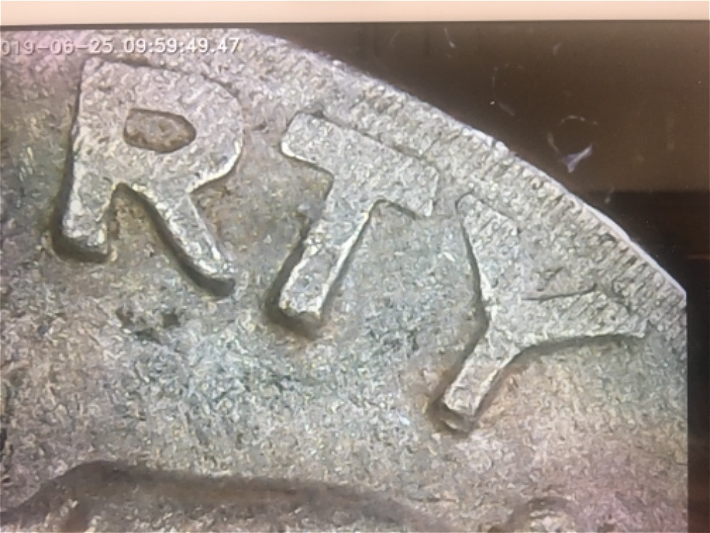 1976-P-Roosevelt-Dime-Wrong-Planchet-Or-Foreign-Object-On-Die?