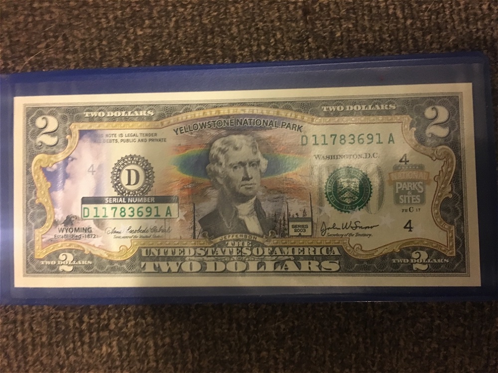 2003-$2-Bill-Yellowstone-Commemorative-Colorized-Legal-Tender