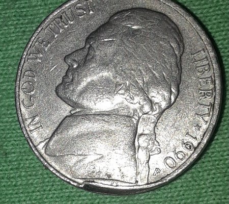 1990-Jefferson-Nickel-Error-Or-PMD..