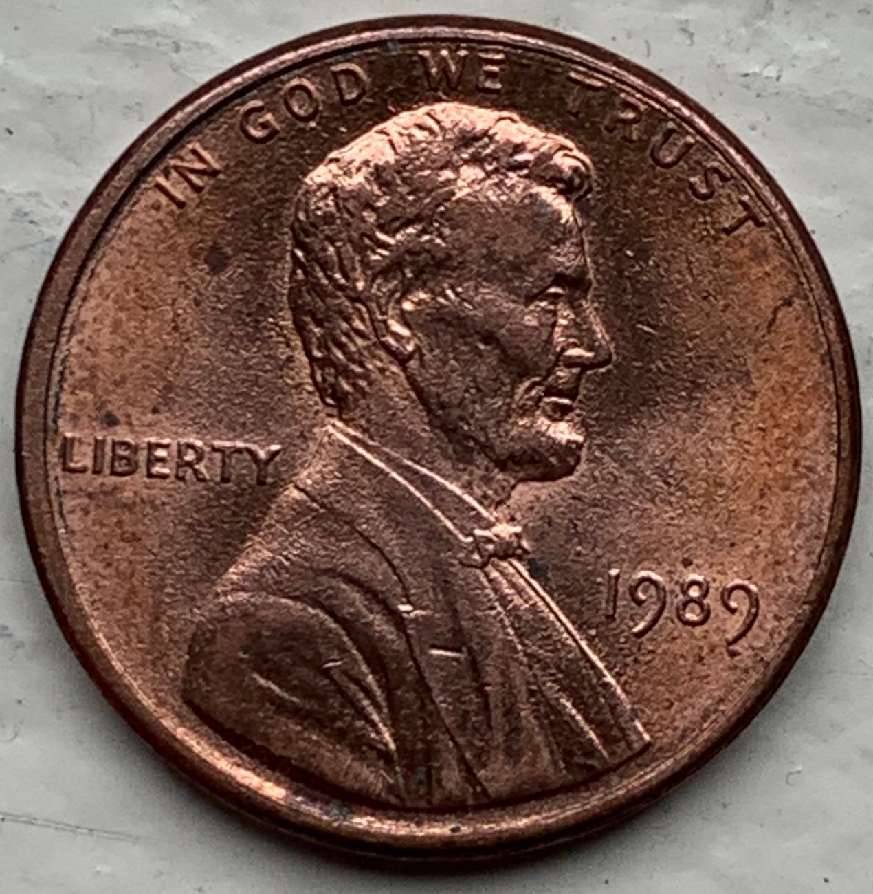 1989-Penny,-Fun-New-Find,-Crack-Along-Upper-Quadrant,-Both-Sides