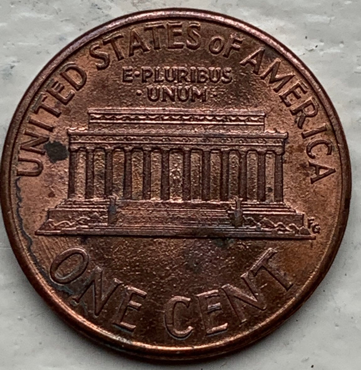 1989-Penny,-Fun-New-Find,-Crack-Along-Upper-Quadrant,-Both-Sides