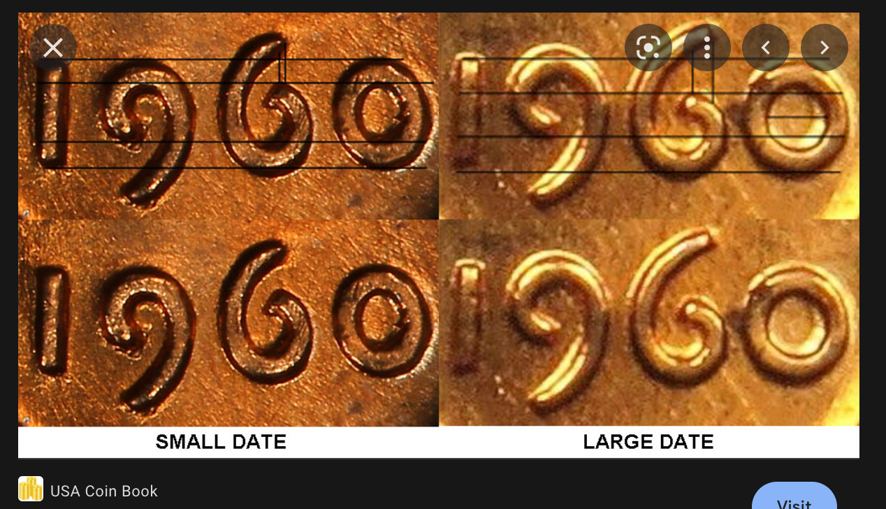 1960-D-Lincoln-Cent,-Small-Date-Variety?