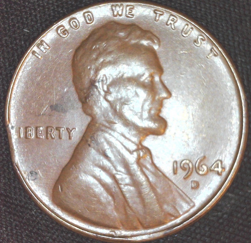 1964-Cent-Clipped-Planchet-Or-PMD