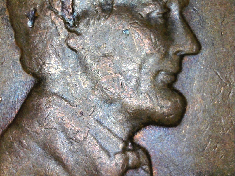 1957-Cent-With-Lamination-Issues