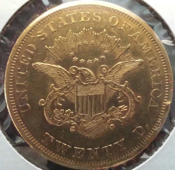 Need-Help-Grading-20$-Dbl-Eagle-1861-No-Mint-Mark