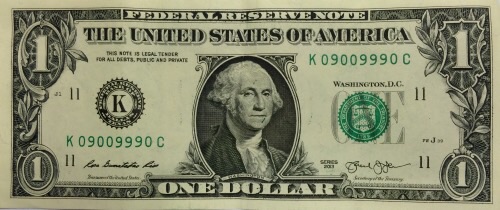 $1-Binary-Note...-And-A-Bleed-Through-Error?
