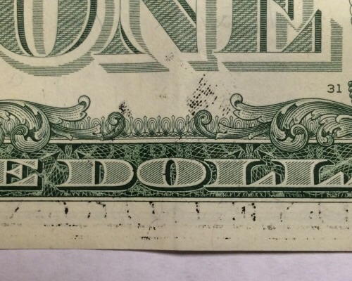$1-Binary-Note...-And-A-Bleed-Through-Error?