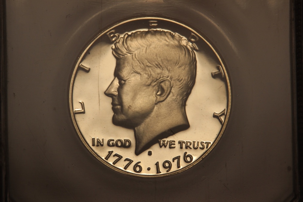 1976-S-Clad-PR-70-Kennedy-Half