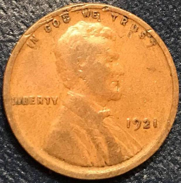 1921-Wheat-Penny-For-Grading