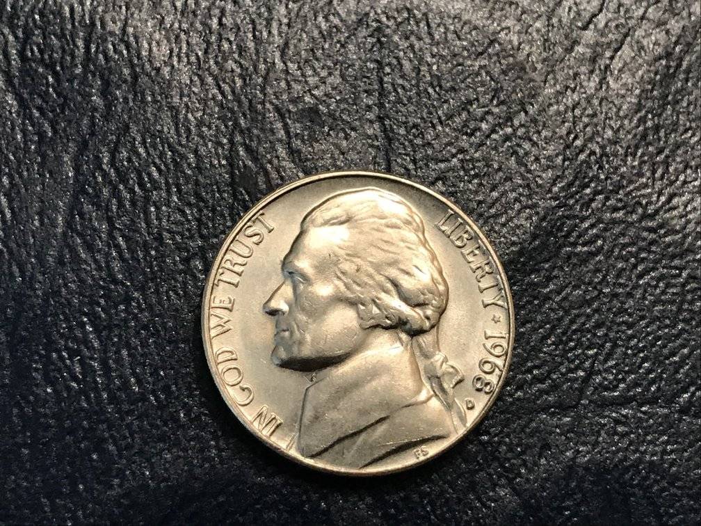 1968-D-Nickel-Pulled-Out-Of-Roll-Today