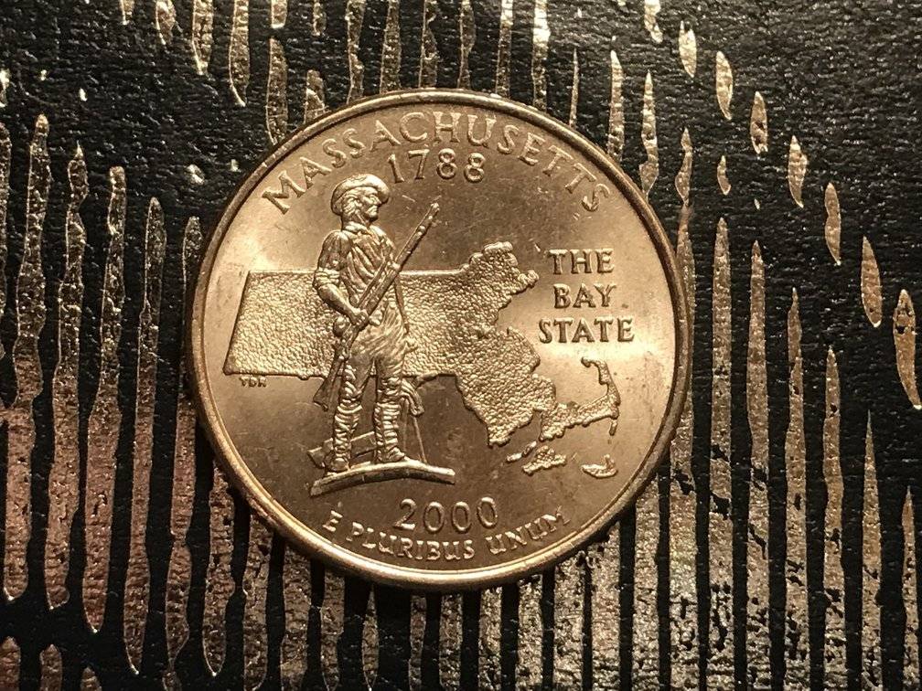 2000-Massachusetts-State-Quarter-For-Grading