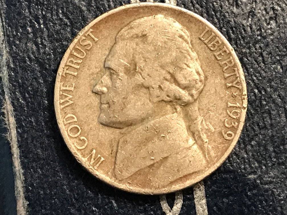 1939-Jefferson-Nickel-For-Grading