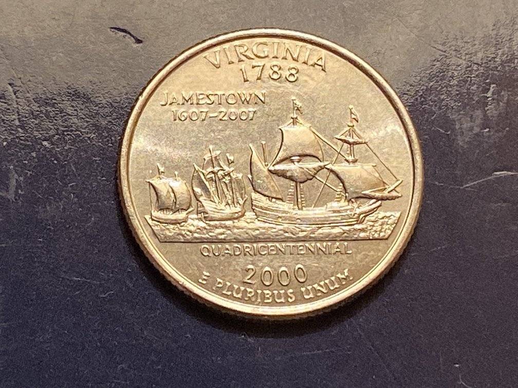 2000-Virginia-State-Quarter-For-Grading