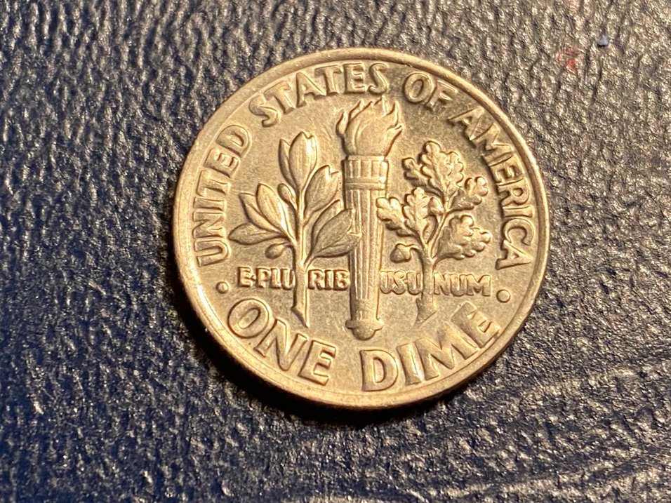 1985-P-Roosevelt-Dime-For-Grading