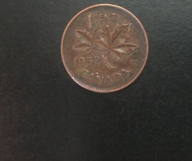 1952-Canadian-1-Cent-Coin