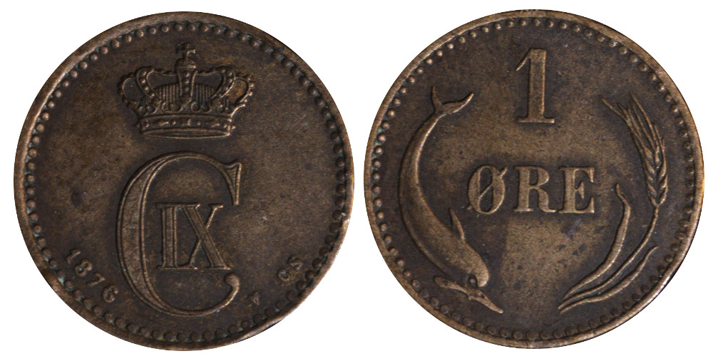 1876-Denmark-1-O/Re