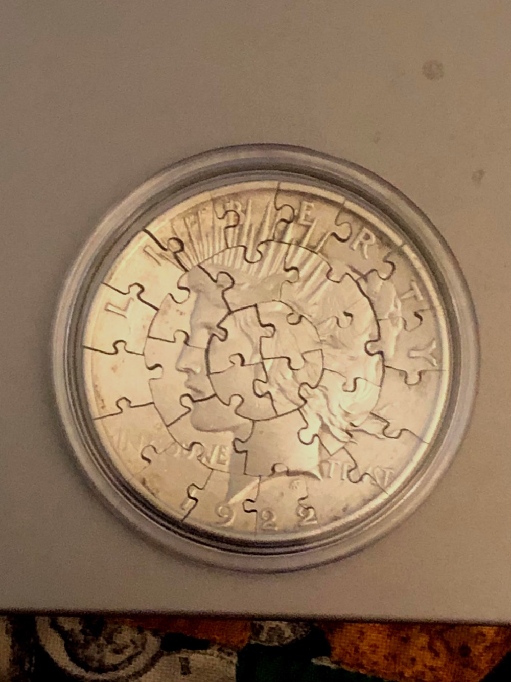 Pieces-Of-A-1922-D-Peace-Dollar