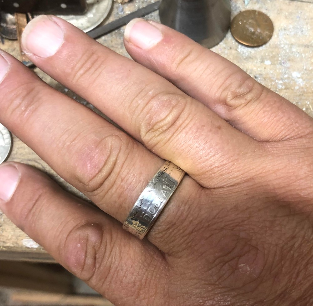 Forming-A-Ring-From-A-Kennedy-Half