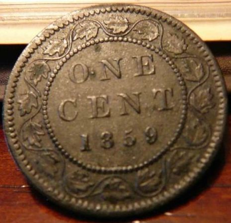 1859-Canadian-Penny-Found
